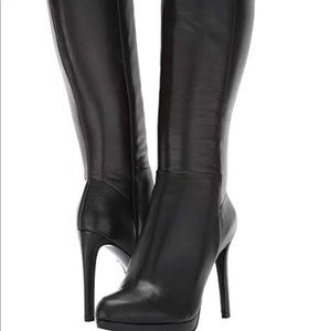 Nine West knee high stiletto boots size 8